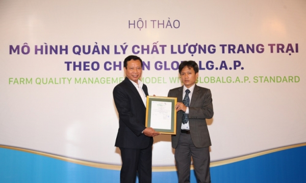 Trang trại heo đạt chuẩn Global G.A.P đầu tiên tại Việt Nam
